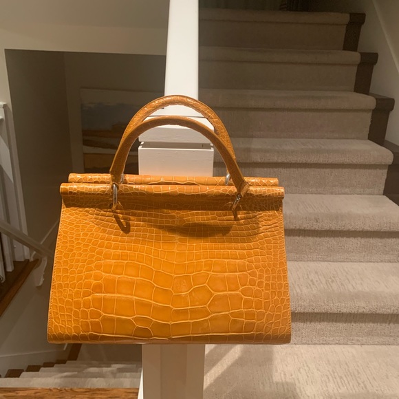 Thai Crocodile leather Handbag - Picture 9 of 10